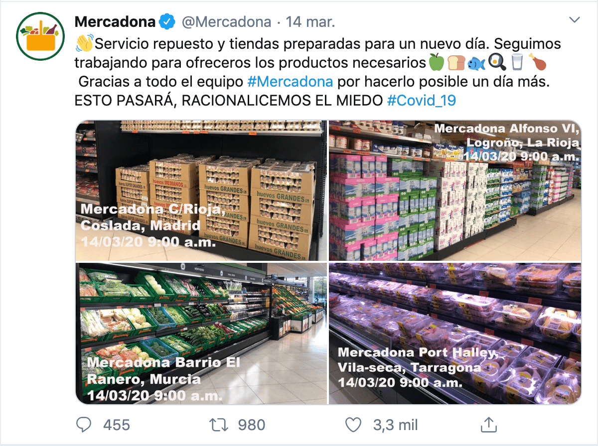 mercadona coronavirus