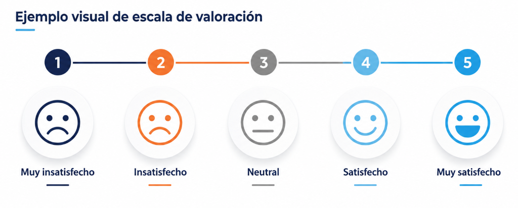 Escala de satisfacción del CSAT