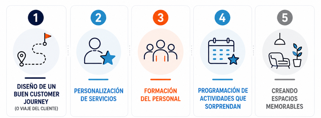 Claves para mejorar la guest experience